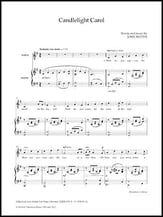 Candlelight Carol Vocal Solo & Collections sheet music cover